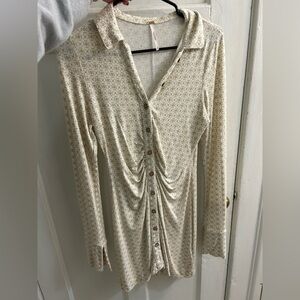 Free people dress with flared sleeves